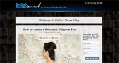 Desktop Screenshot of bellassecret.com